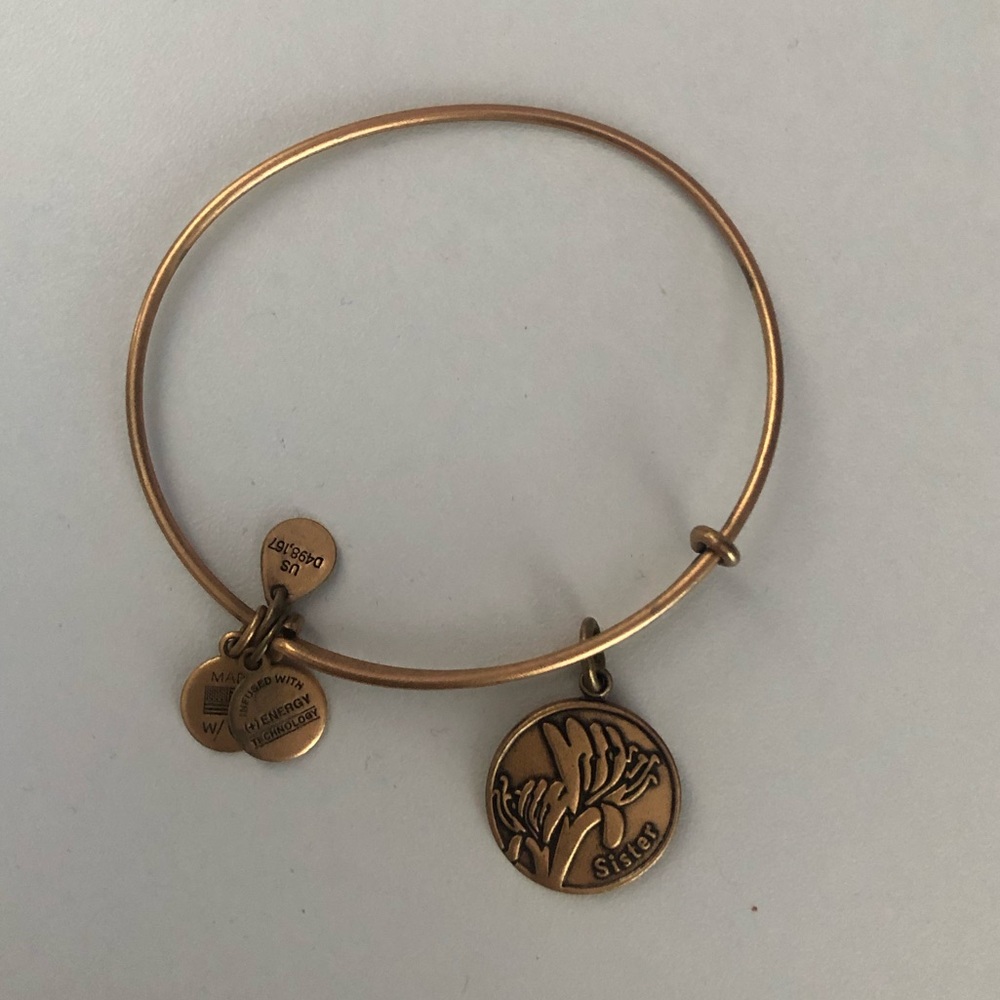 Alex and Ani gold sister bracelet